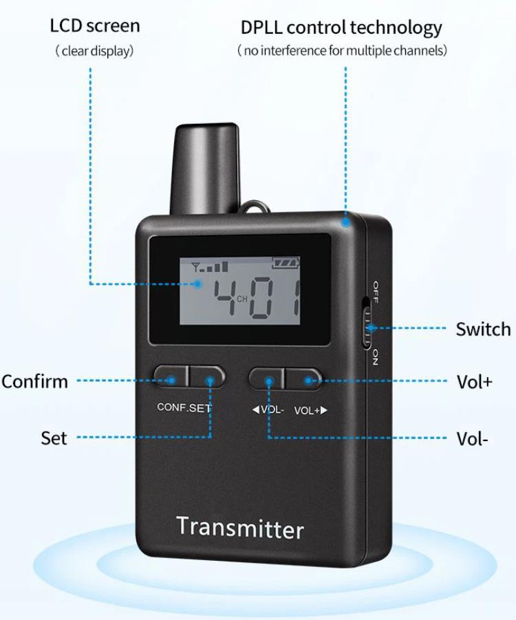 100 Kanal Tur Kəlavuzu Transmitter(图5)