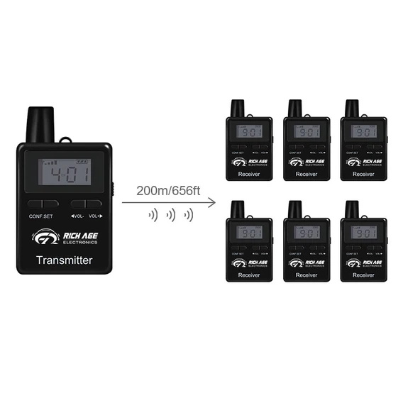 Ən yaxşı audio simsiz tur bələdçi sistemi(图3)